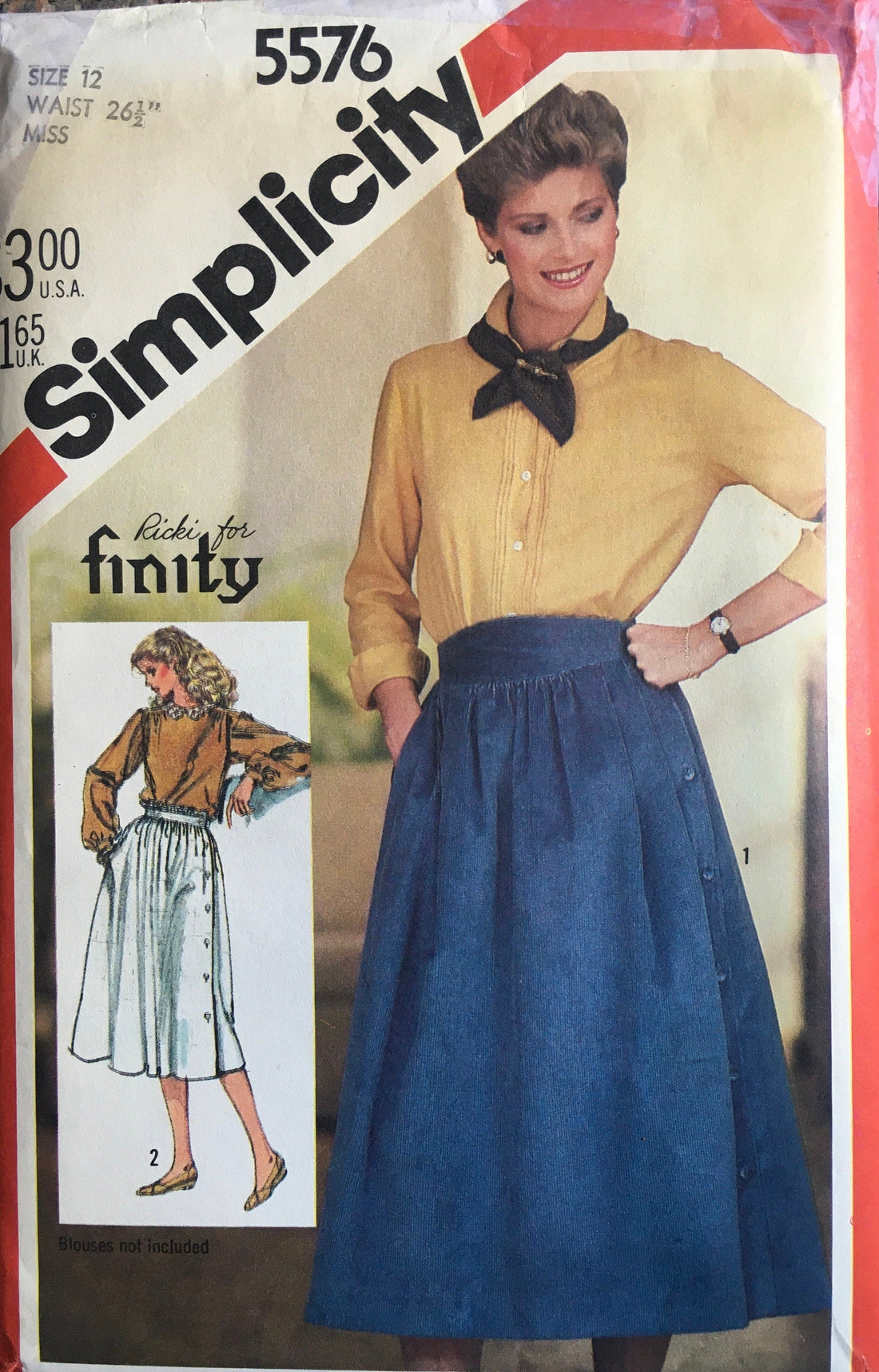 Simplicity 5576 Sewing Pattern (Vintage) UNCUT
