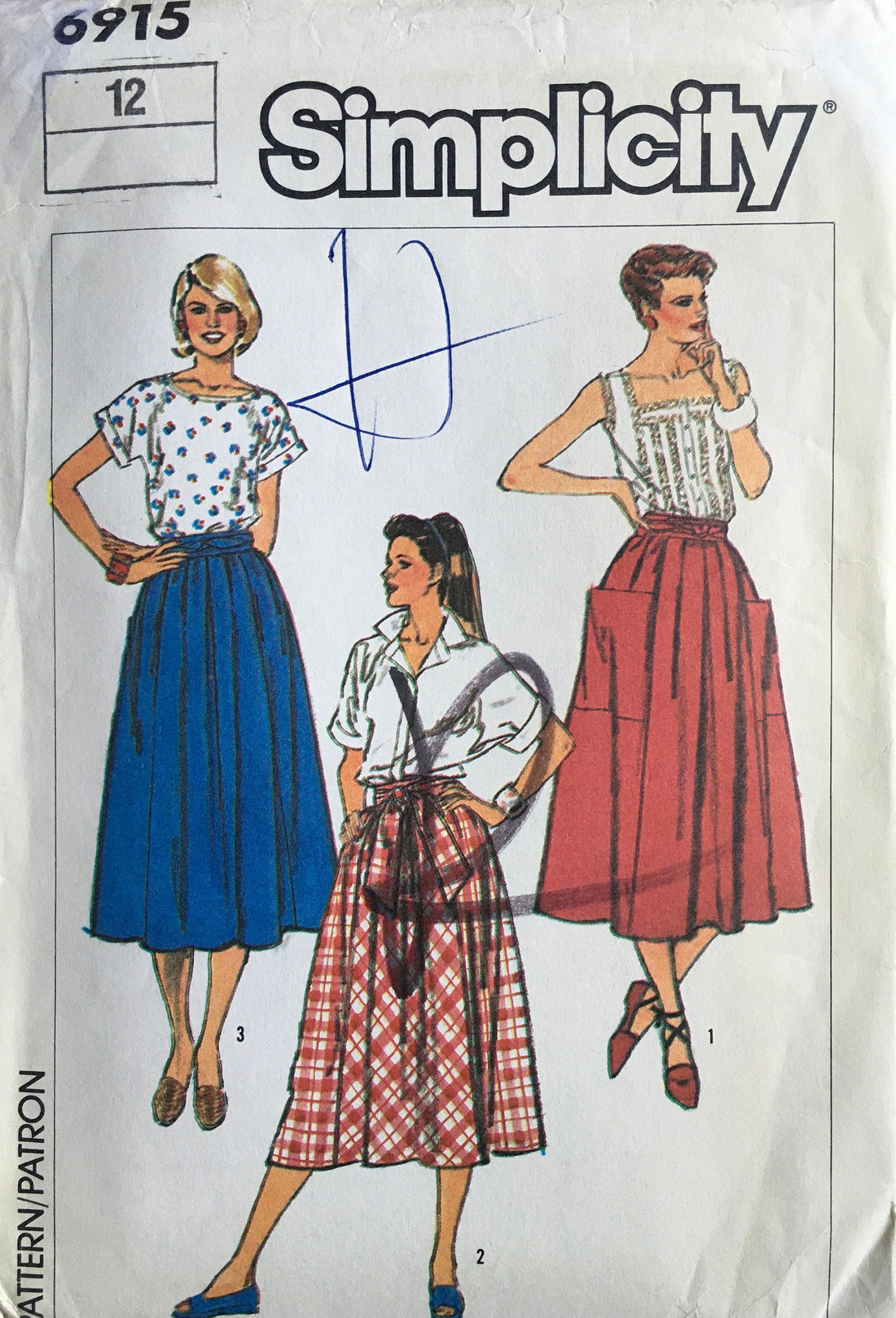 Simplicity 6915 Sewing Pattern (Vintage) UNCUT