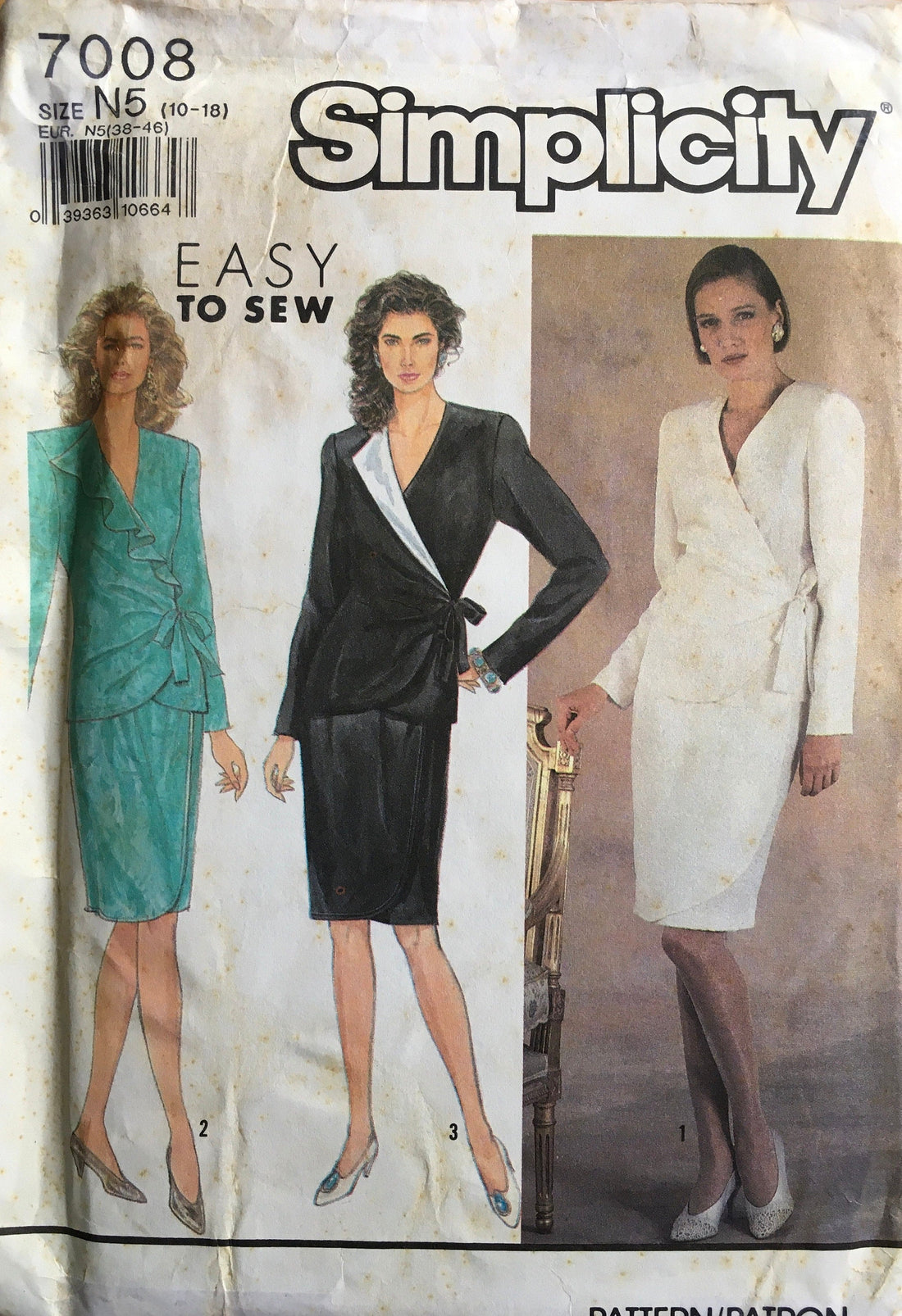 Simplicity 7008 Sewing Pattern (Vintage) UNCUT