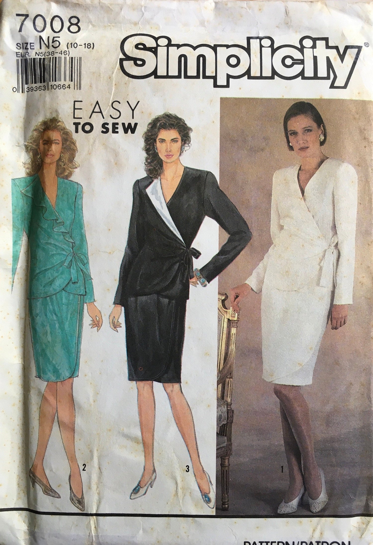 Simplicity 7008 Sewing Pattern (Vintage) UNCUT