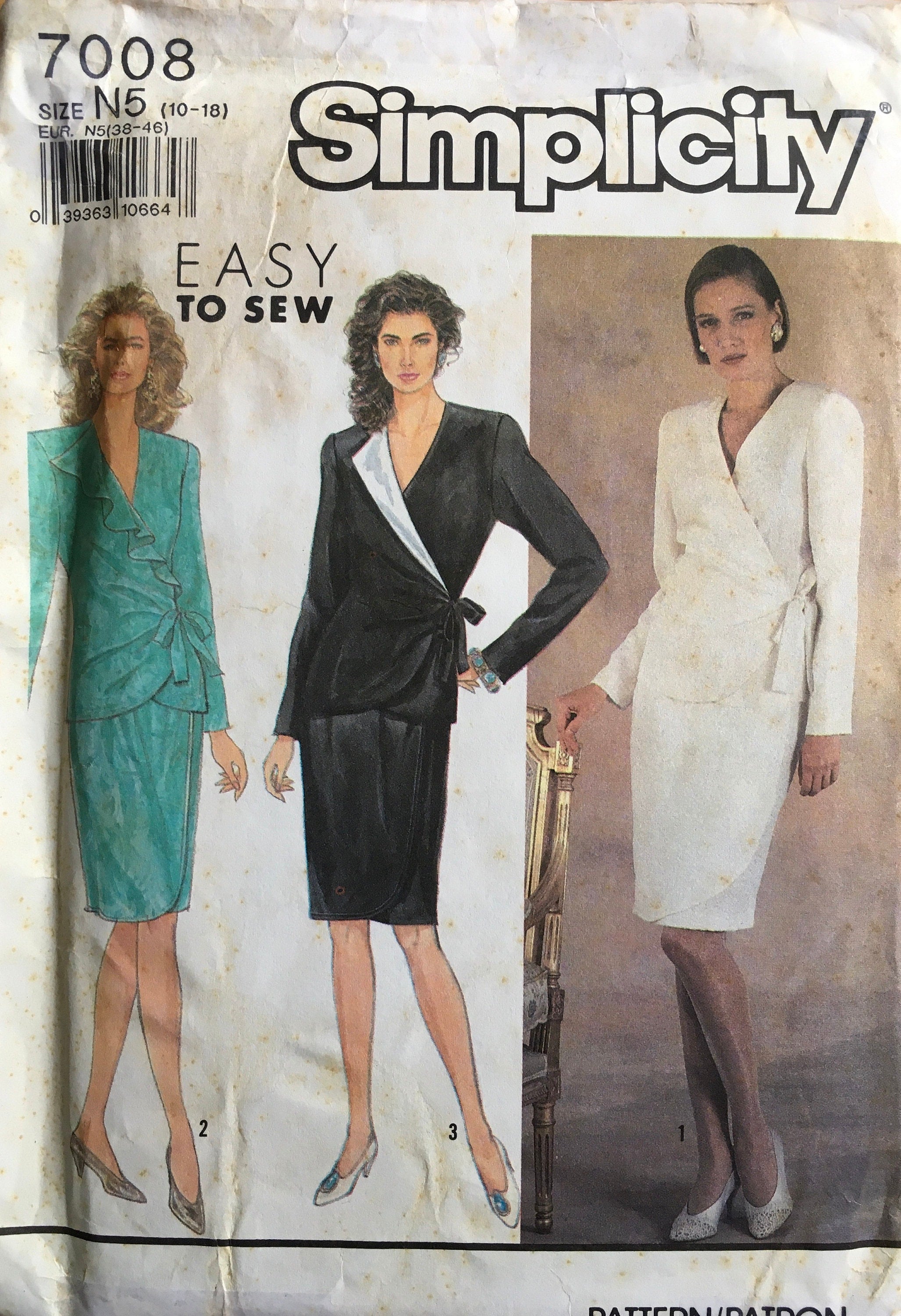 Simplicity 7008 Sewing Pattern (Vintage) UNCUT