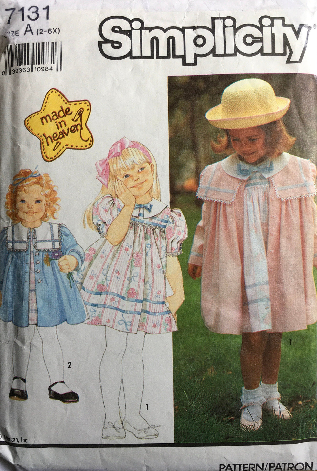 Simplicity 7131 Sewing Pattern (Vintage) CUT