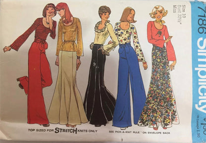 Simplicity 7186 Sewing Pattern (Vintage) UNCUT