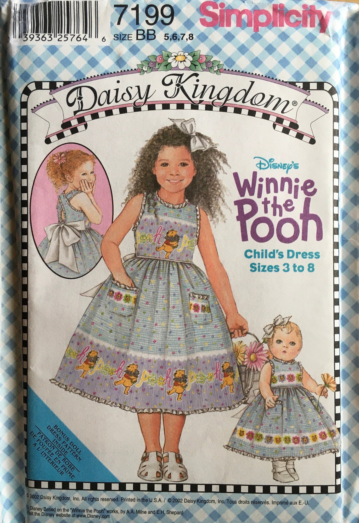 Simplicity 7199 Sewing Pattern (Vintage) UNCUT