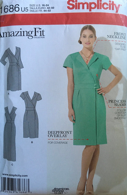 Simplicity 1686 Sewing Pattern UNCUT