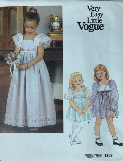 Vogue 1367 Sewing Pattern (Vintage) UNCUT