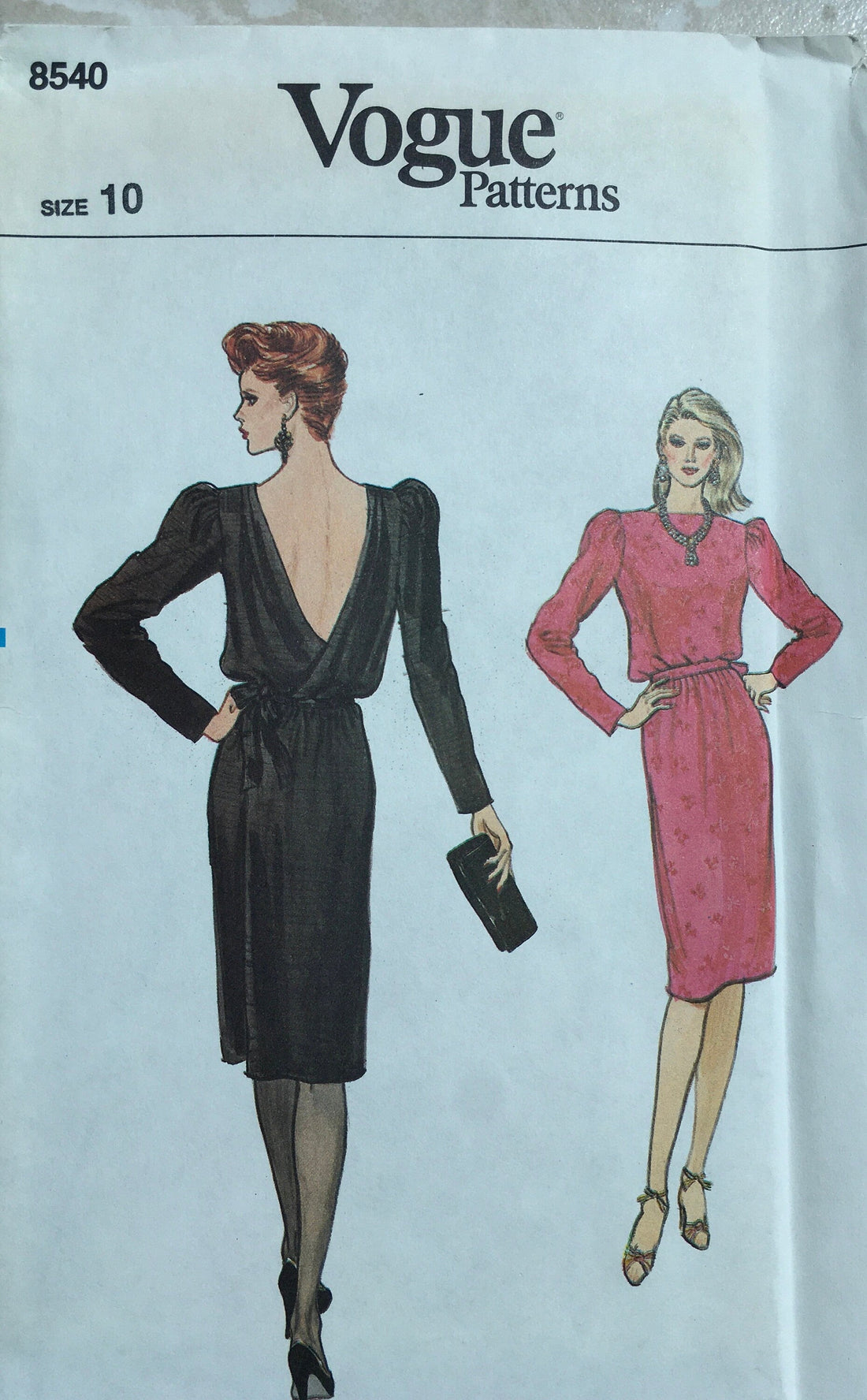 Vogue 8540 Sewing Pattern (Vintage) UNCUT
