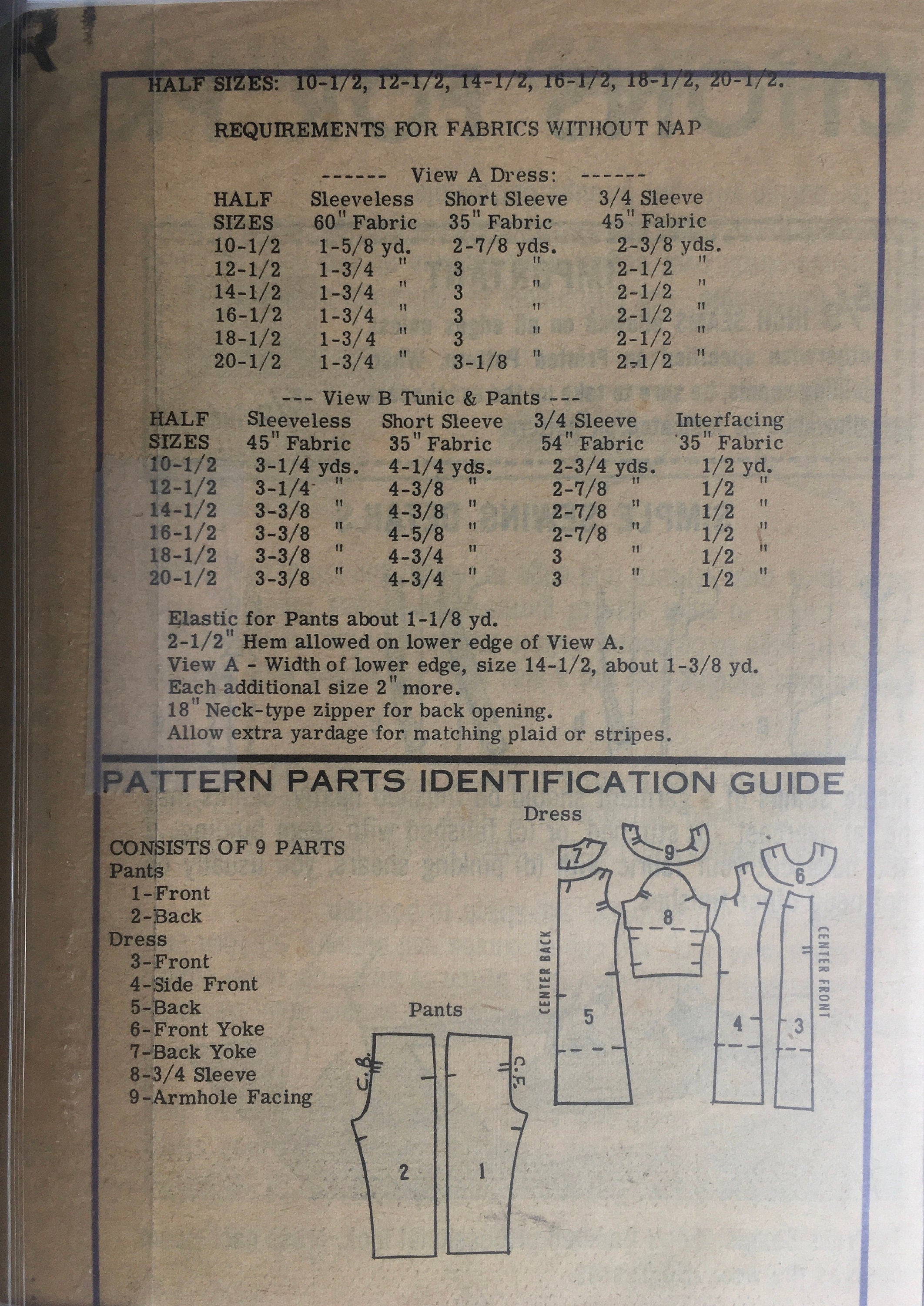 Prominent Designer 9109 Sewing Pattern (Vintage) CUT