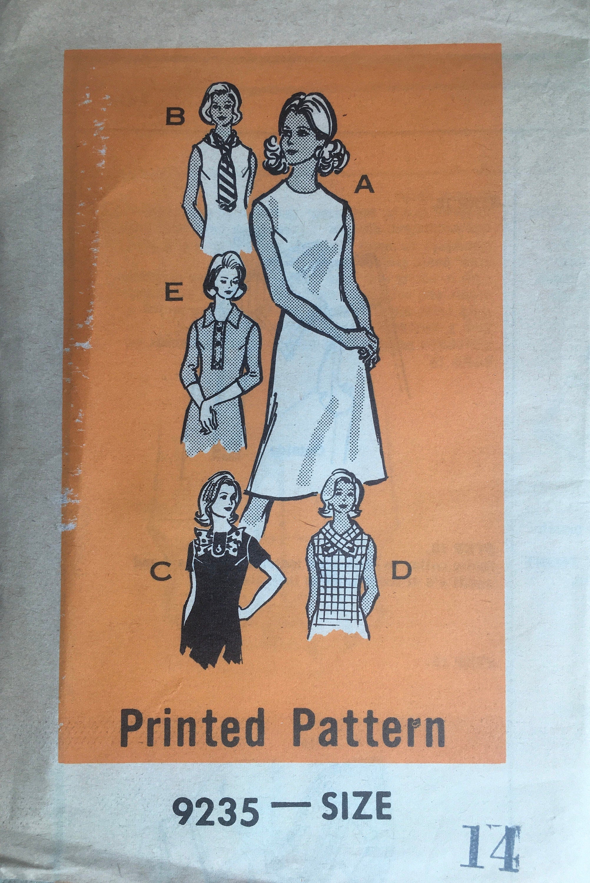 Prominent Designer 9235 Sewing Pattern (Vintage) UNCUT