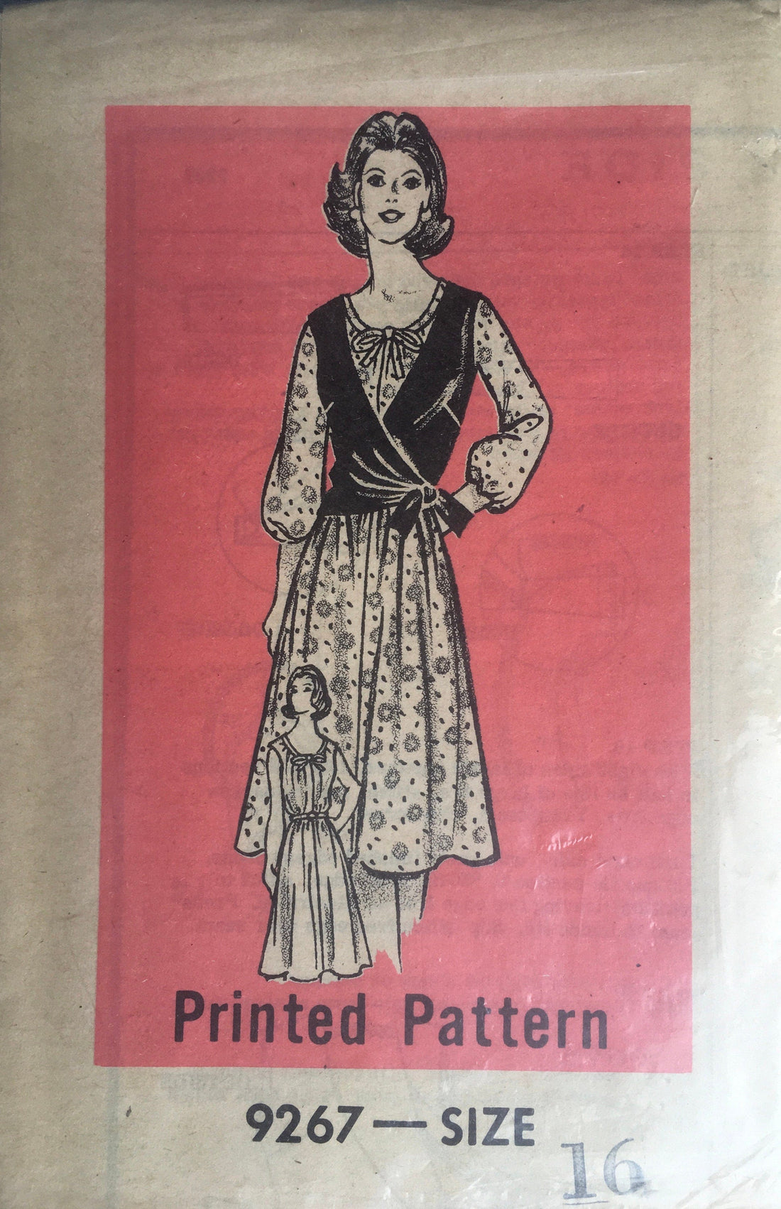 Prominent Designer 9267 Sewing Pattern (Vintage) UNCUT