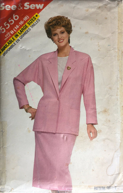 See &amp; Sew 5556 Sewing Pattern (Vintage) CUT