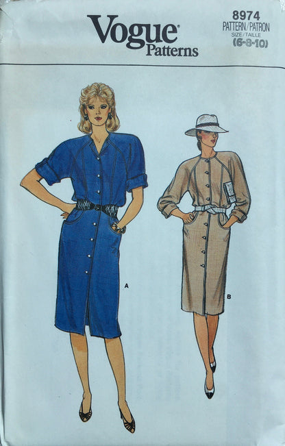 Vogue 8974 Sewing Pattern (Vintage) UNCUT