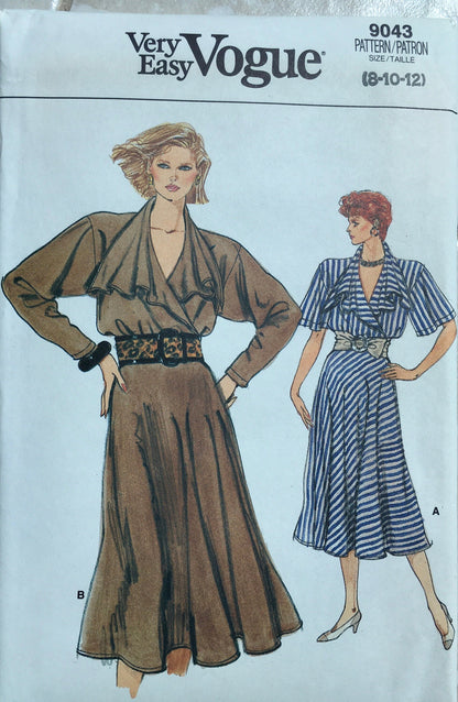 Vogue 9043 Sewing Pattern (Vintage) UNCUT