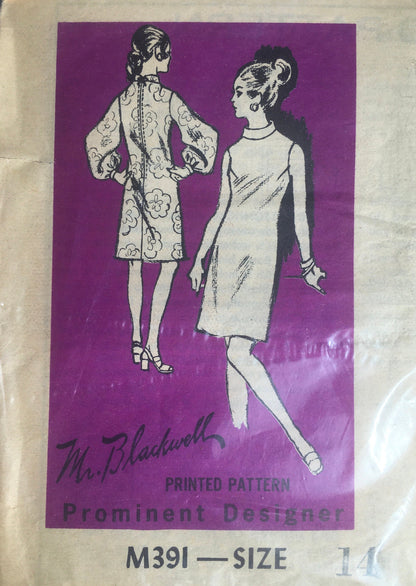 Prominent Designer M 391 Sewing Pattern (Vintage) CUT