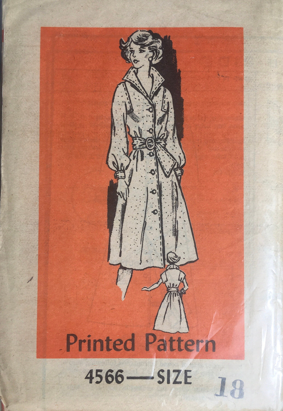 Prominent Designer 4566 Sewing Pattern (Vintage) UNCUT