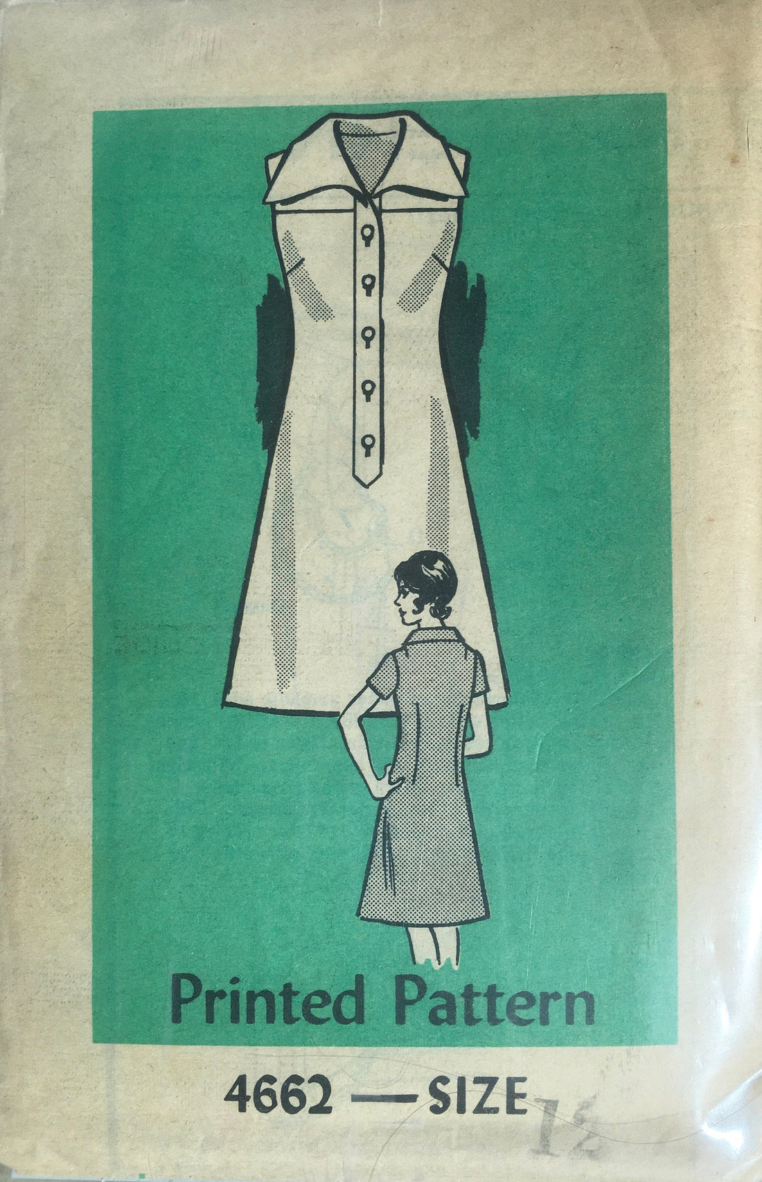 Prominent Designer 4662 Sewing Pattern (Vintage) CUT