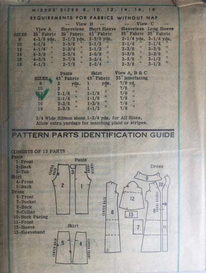 Prominent Designer 4796 Sewing Pattern (Vintage) UNCUT