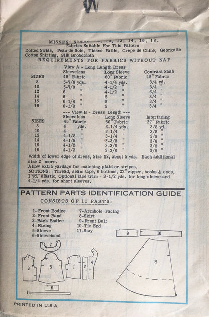 Prominent Designer 9105 Sewing Pattern (Vintage) UNCUT