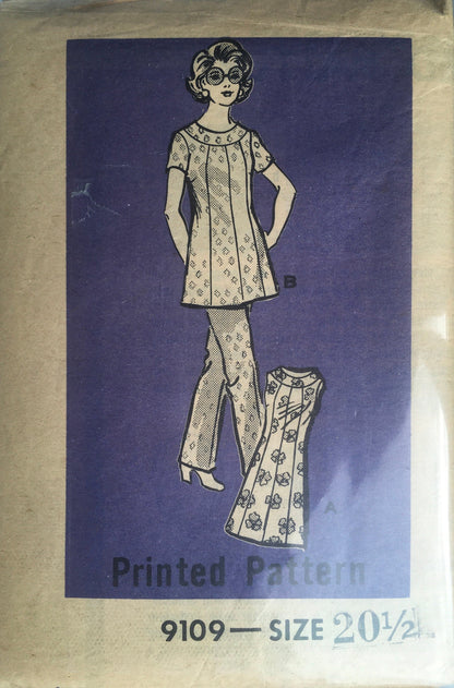 Prominent Designer 9109 Sewing Pattern (Vintage) CUT