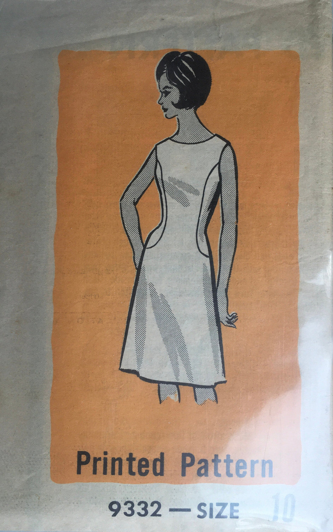 Prominent Designer 9332 Sewing Pattern (Vintage) CUT