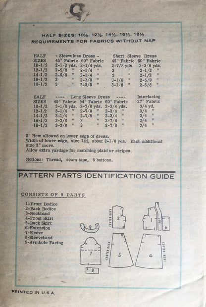 Prominent Designer 9415 Sewing Pattern (Vintage) UNCUT