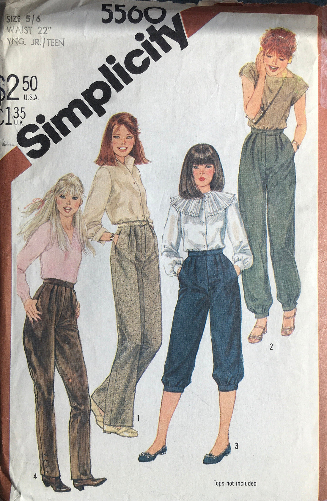 Simplicity 5560 Sewing Pattern (Vintage) CUT