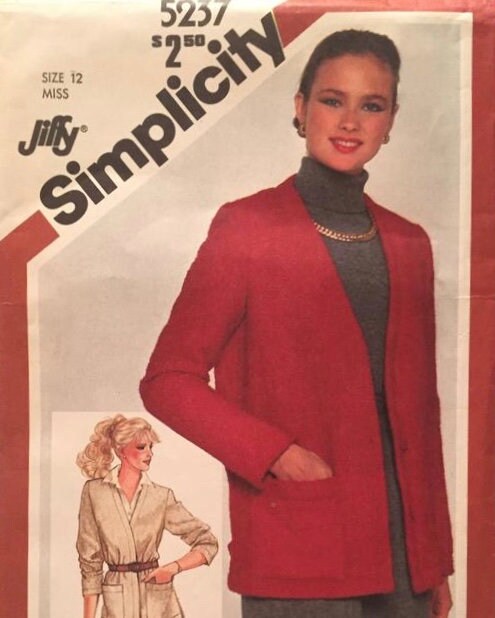 Simplicity 5237 Sewing Pattern (Vintage) UNCUT