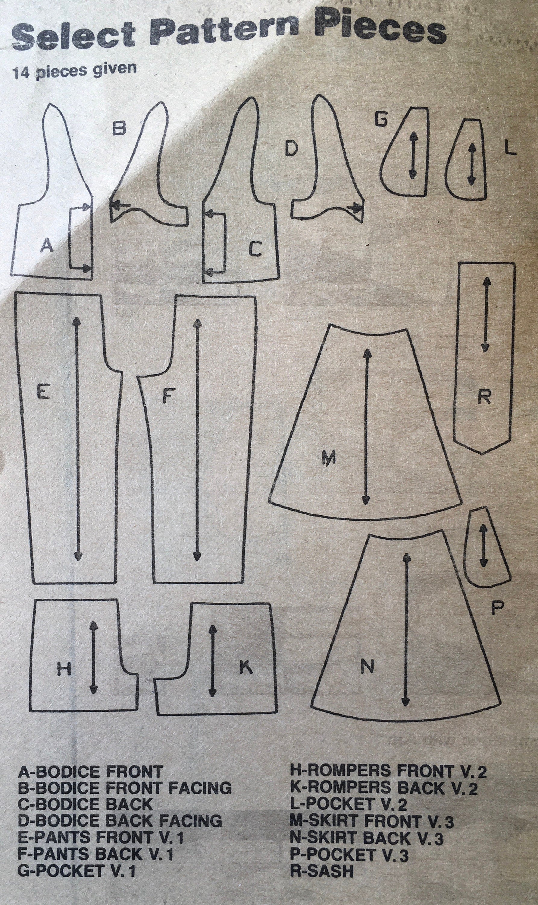 Simplicity 5452 Sewing Pattern (Vintage) CUT