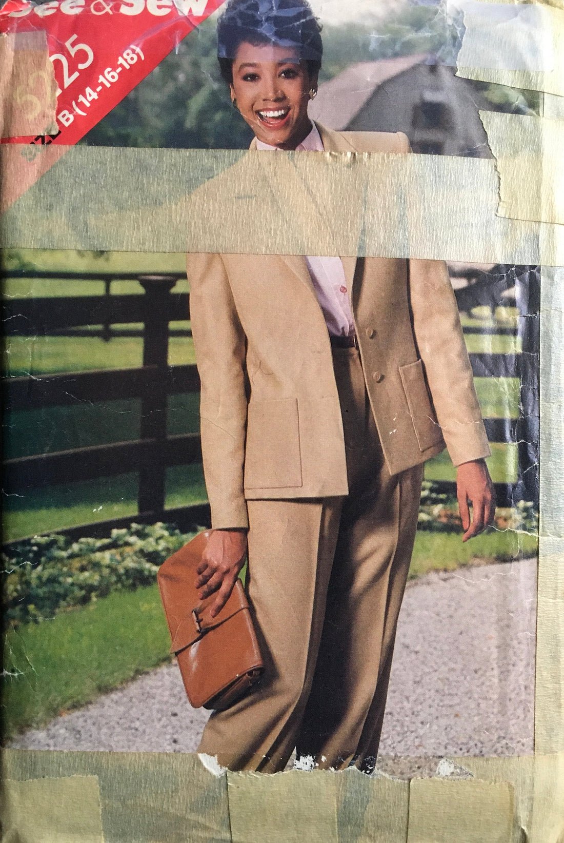 See &amp; Sew 5225 Sewing Pattern (Vintage) UNCUT/CUT