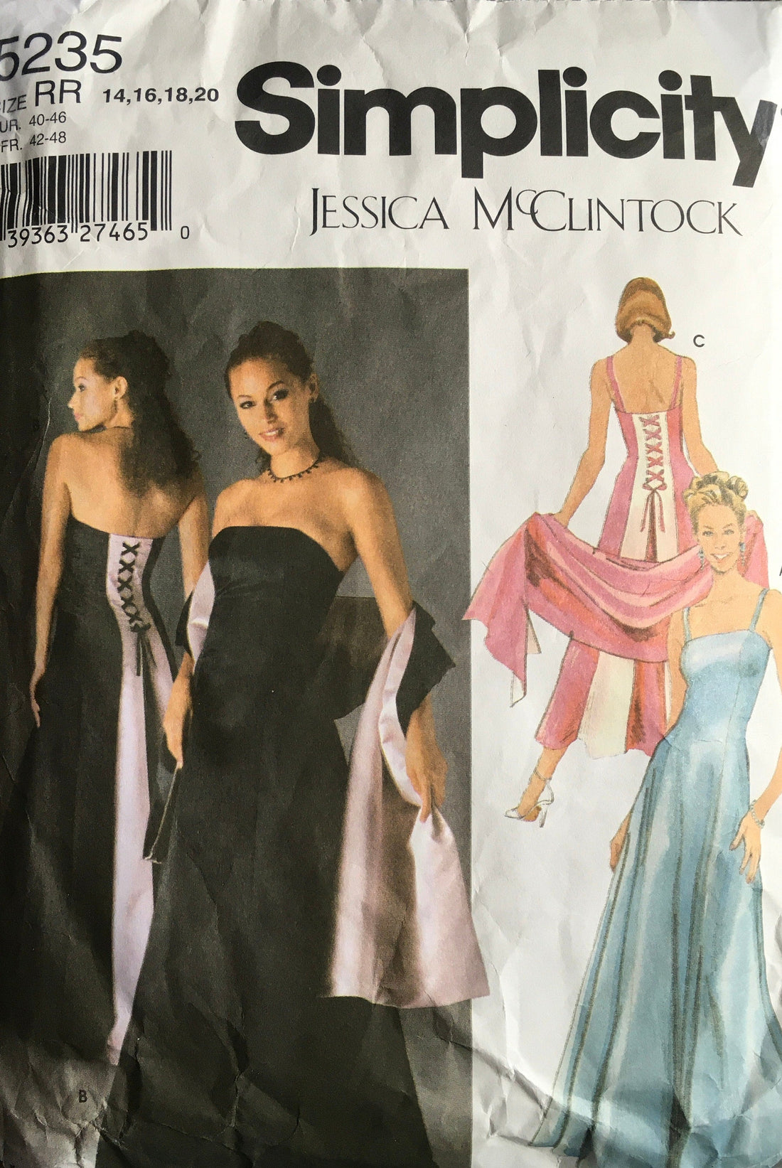 Simplicity 5235 Sewing Pattern (Vintage) CUT