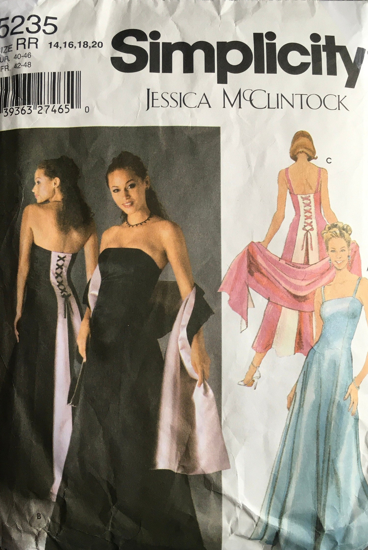 Simplicity 5235 Sewing Pattern (Vintage) CUT