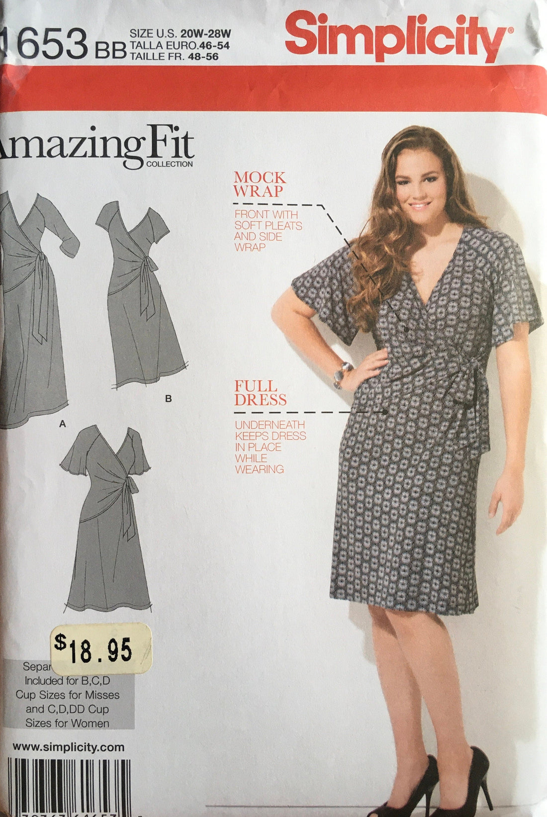 Simplicity 1653 Sewing Pattern UNCUT