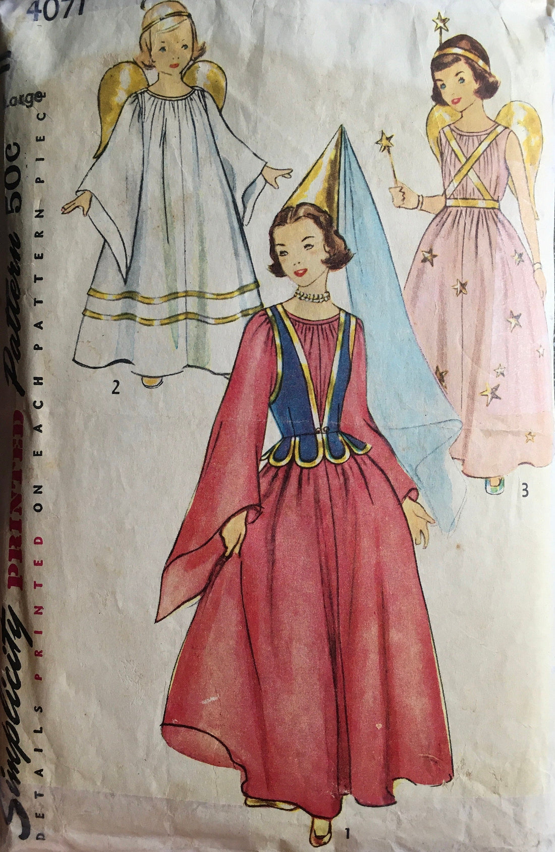 Simplicity 4071 Sewing Pattern (Vintage) CUT