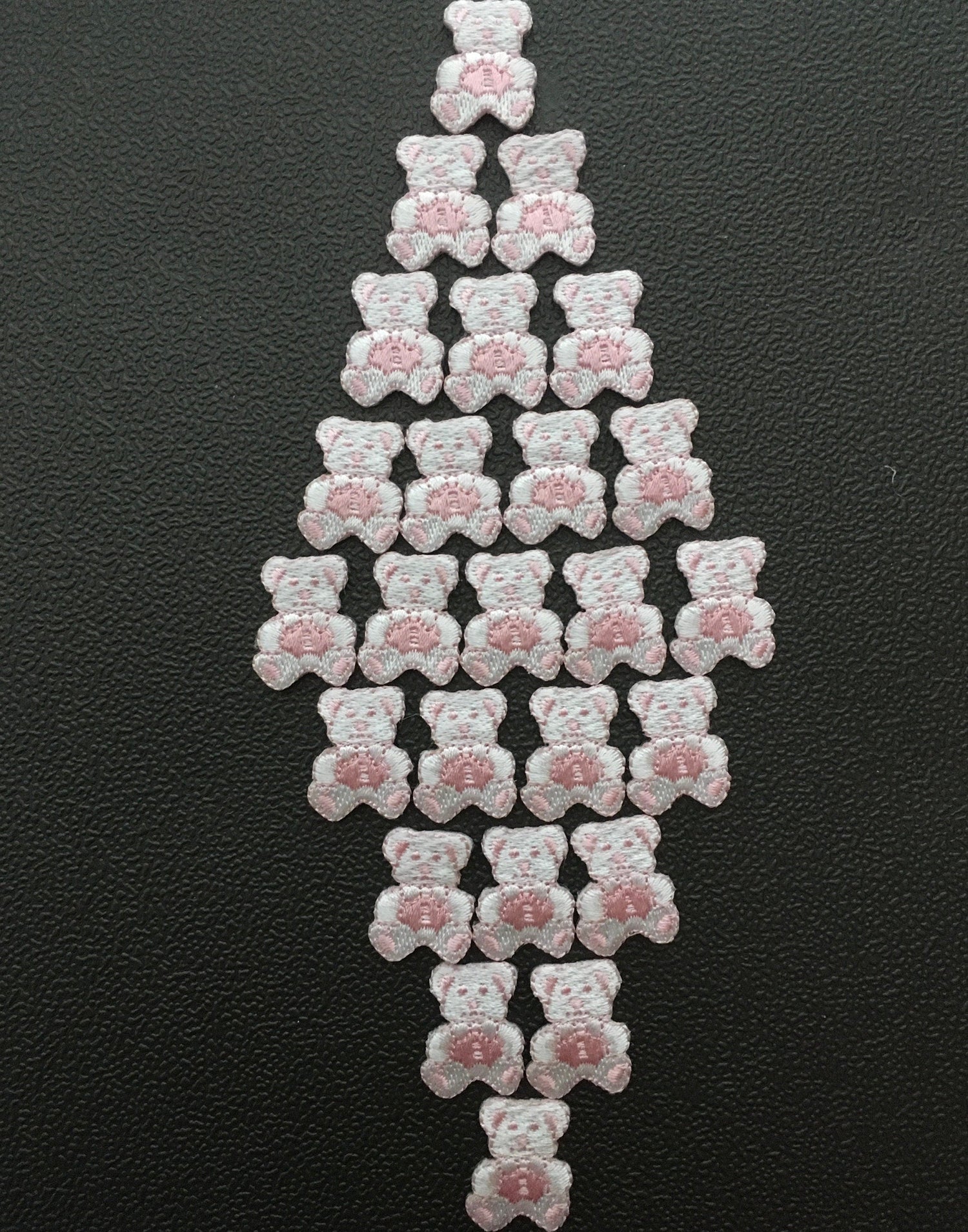 Embroidery Adhesives Pink Teddy Bear Appliqué (Vintage)