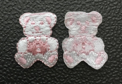 Embroidery Adhesives Pink Teddy Bear Appliqué (Vintage)