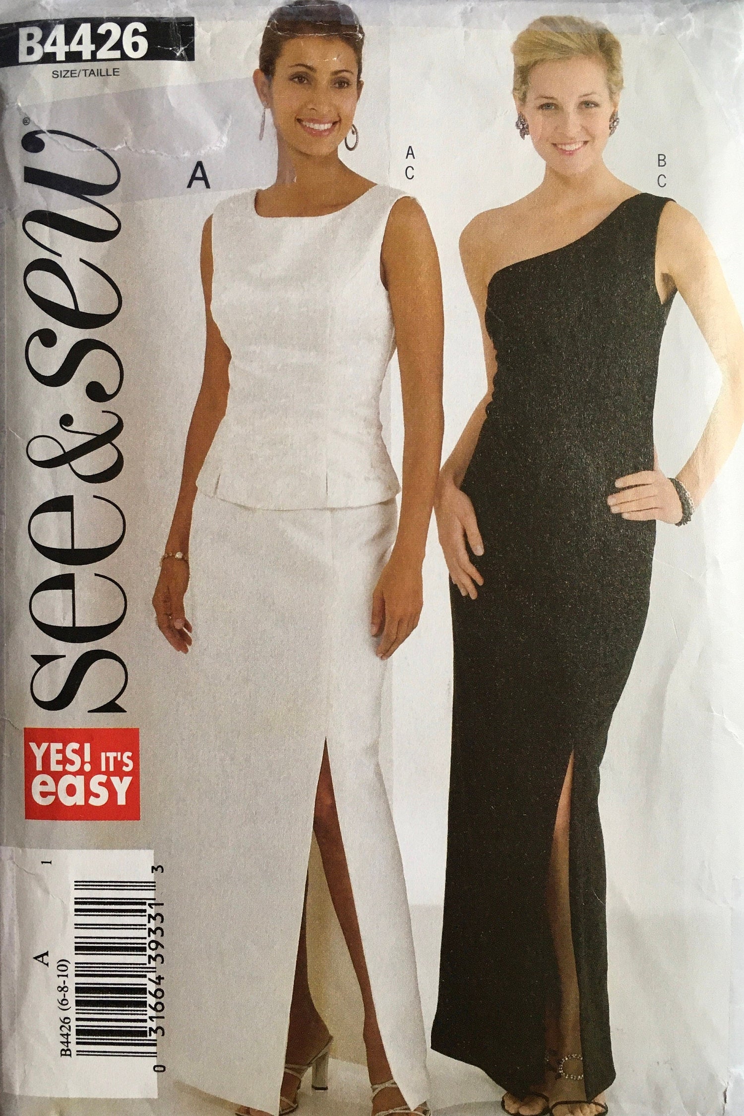 See &amp; Sew 4426 Sewing Pattern (Vintage) UNCUT