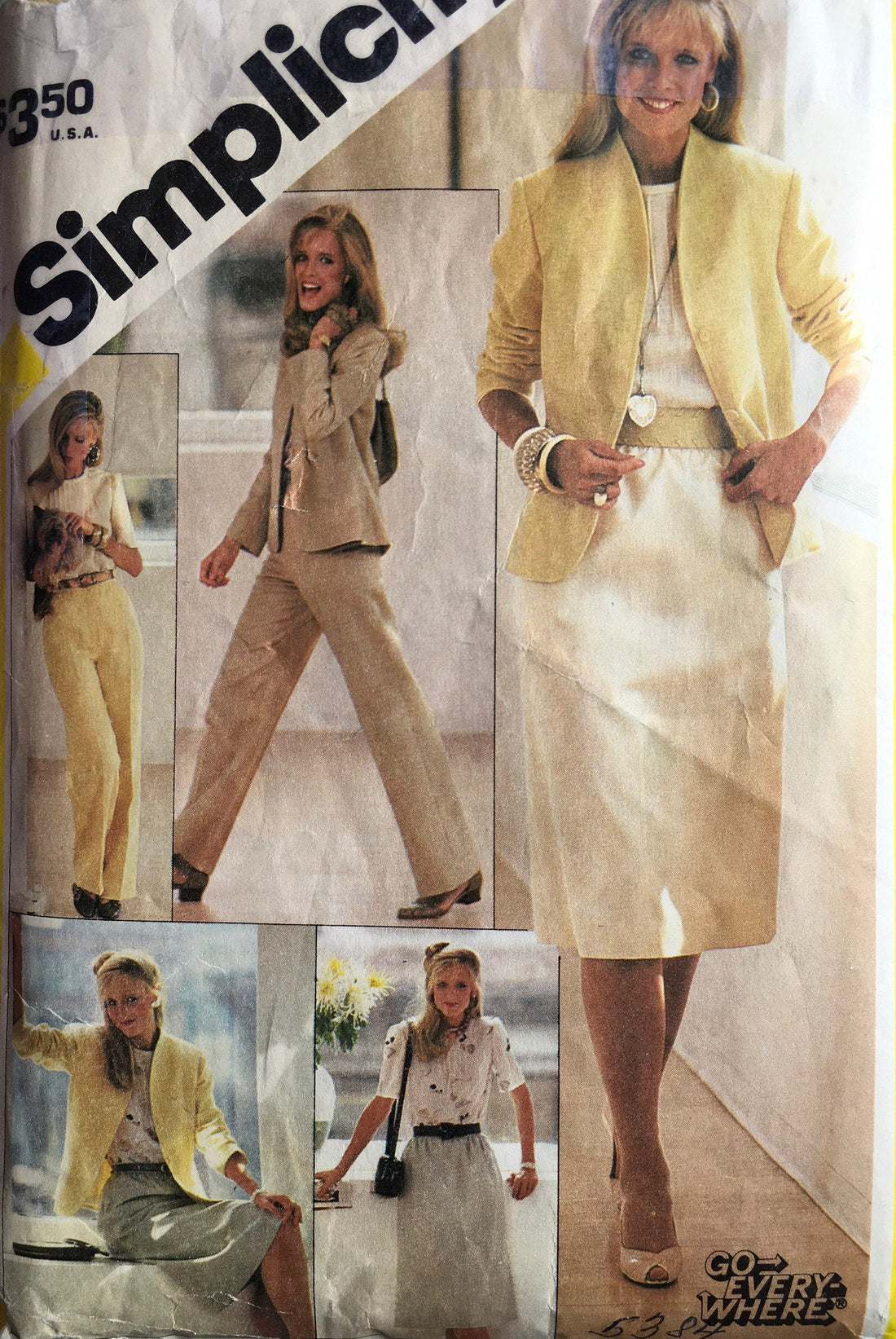 Simplicity 5384 Sewing Pattern (Vintage) UNCUT/CUT