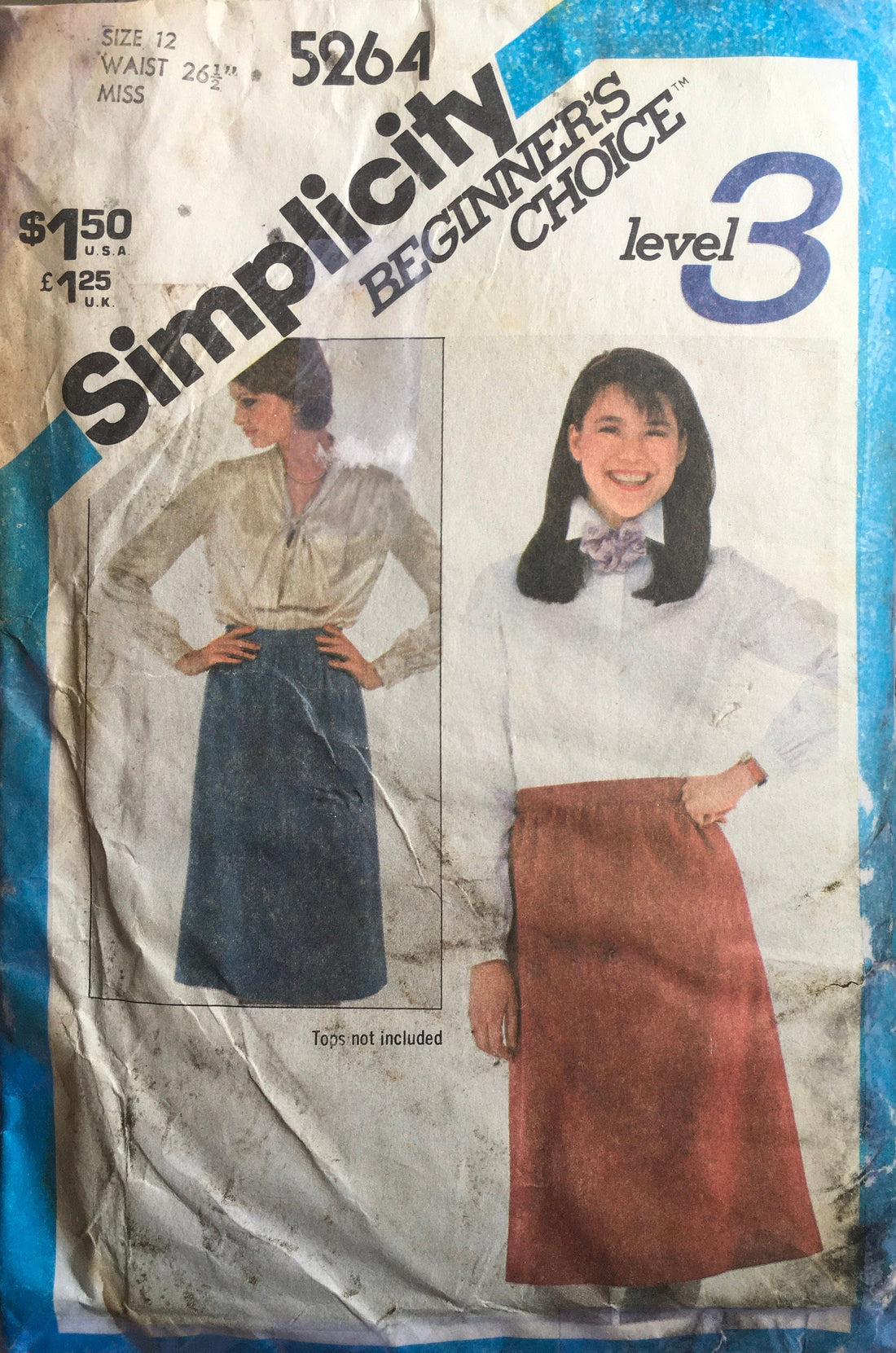 Simplicity 5264 Sewing Pattern (Vintage) CUT