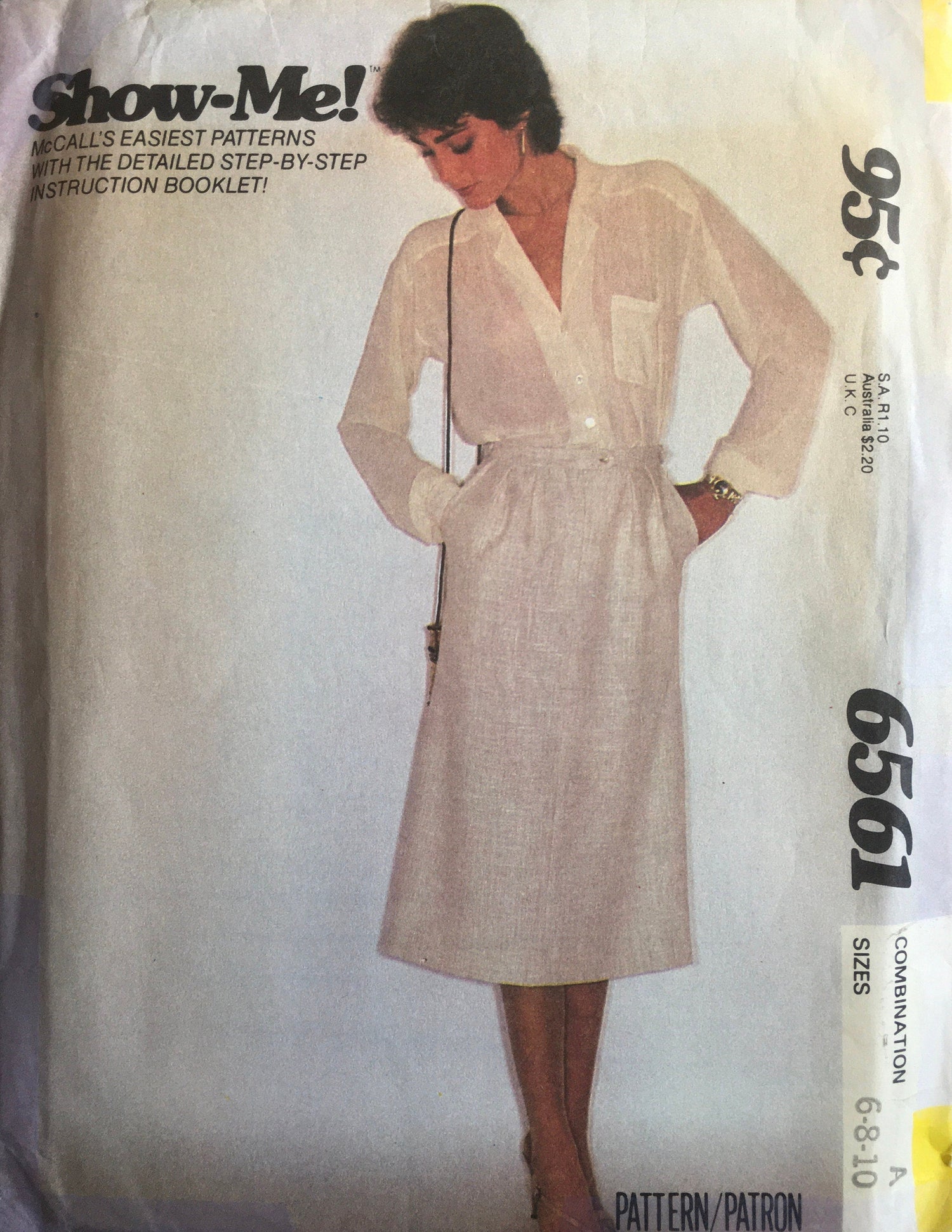 Show-Me! 6561 Sewing Pattern (Vintage) UNCUT