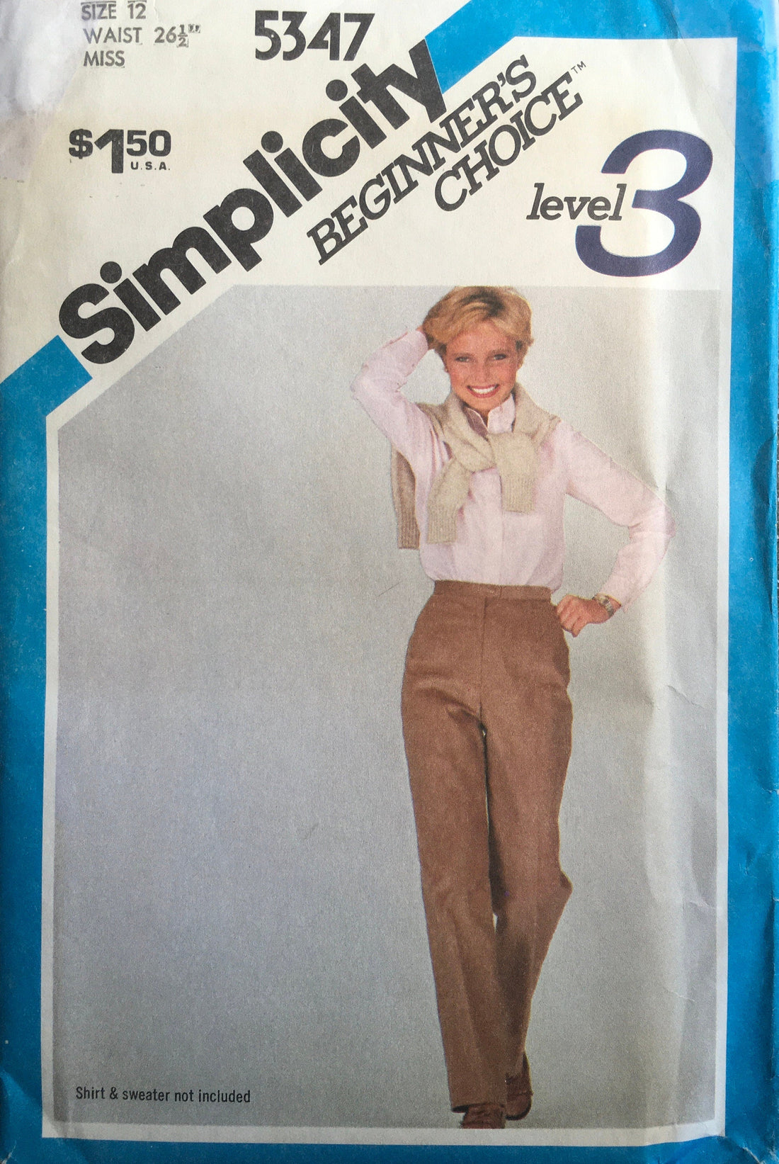 Simplicity 5347 Sewing Pattern (Vintage) UNCUT
