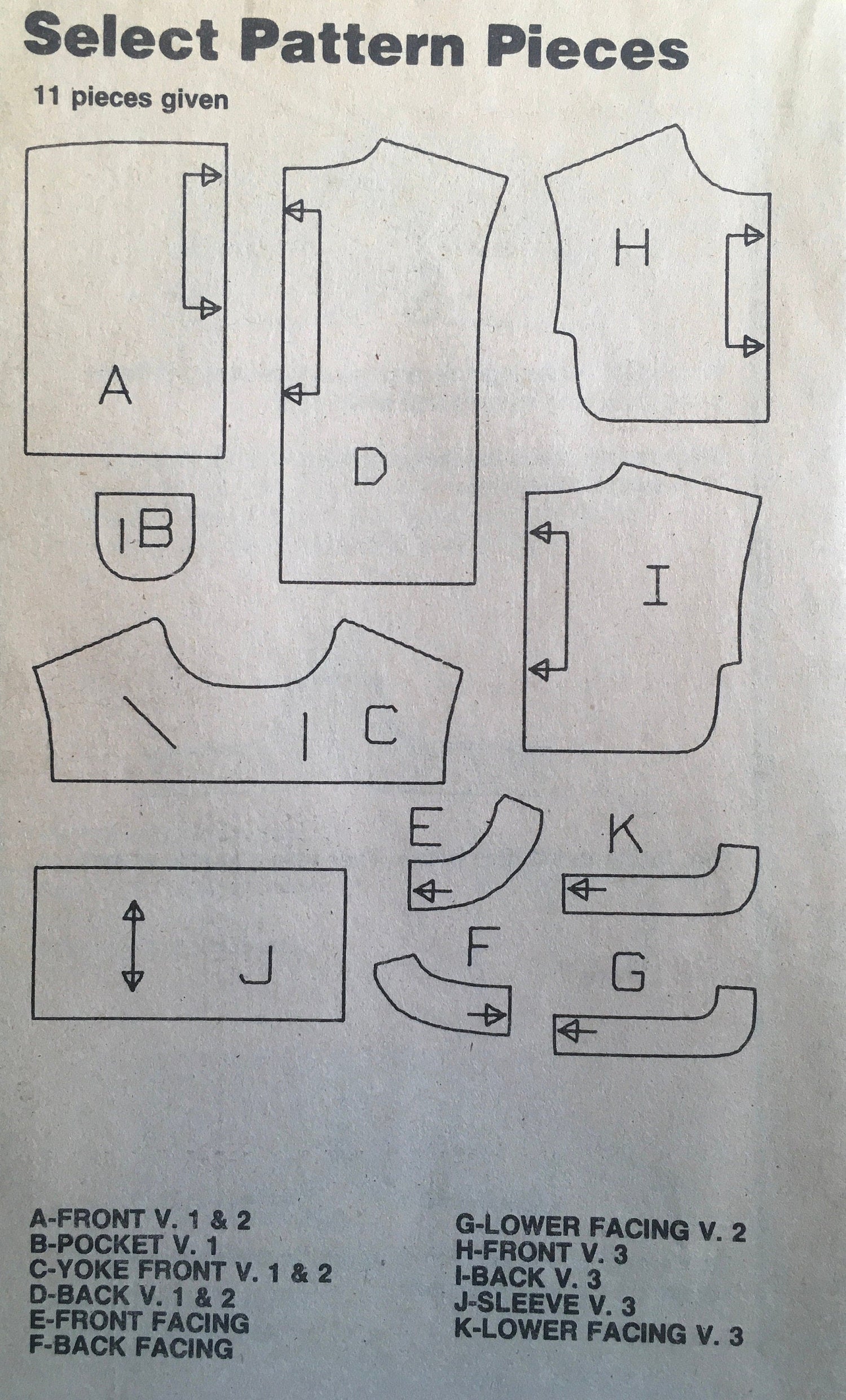 Simplicity 6328 Sewing Pattern (Vintage) CUT