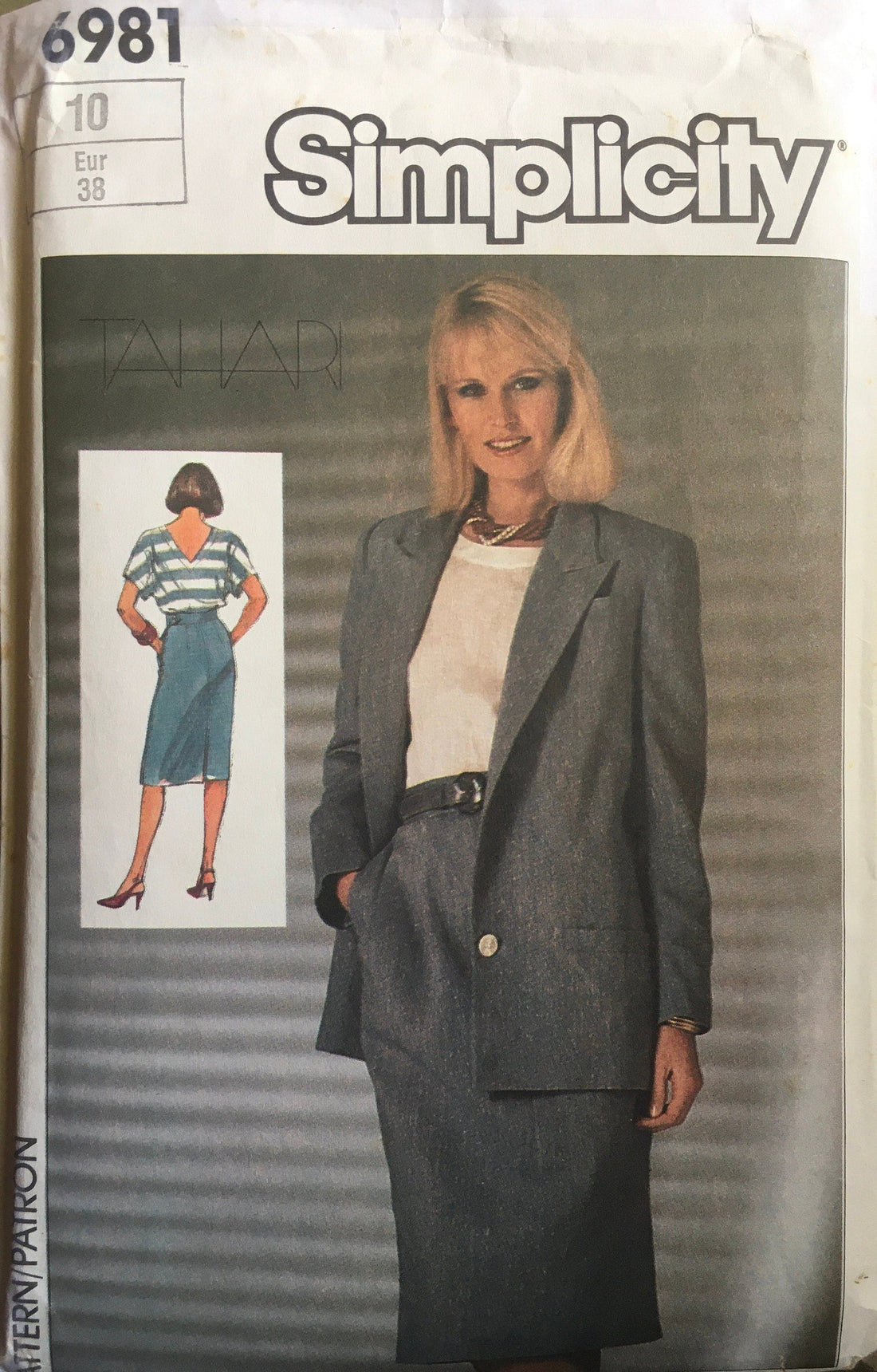 Simplicity 6981 Sewing Pattern (Vintage) CUT