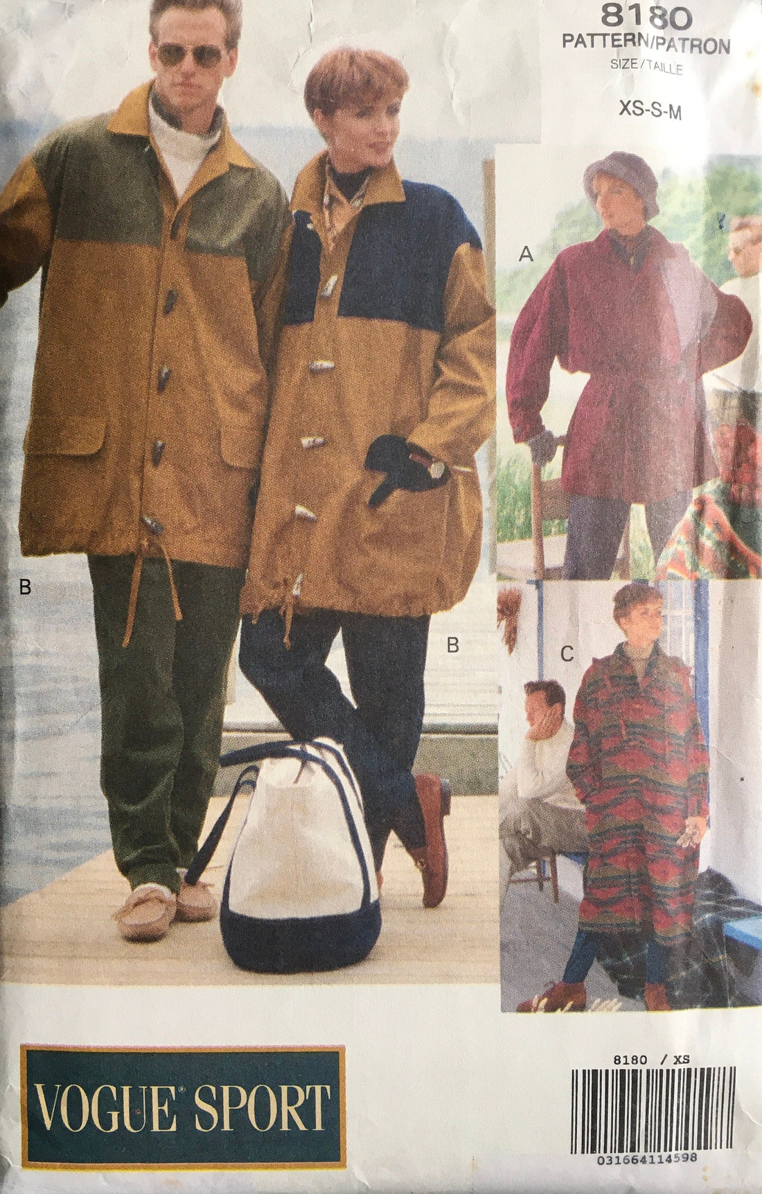 Vogue 8180 Sewing Pattern (Vintage) UNCUT