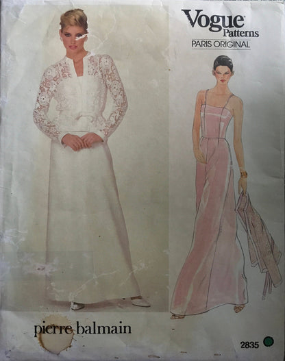 Vogue 2835 Sewing Pattern (Vintage) UNCUT