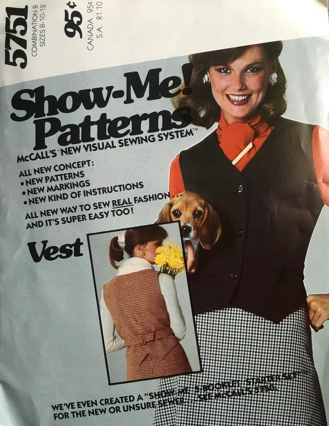 Show-Me! 5751 Sewing Pattern (Vintage) UNCUT