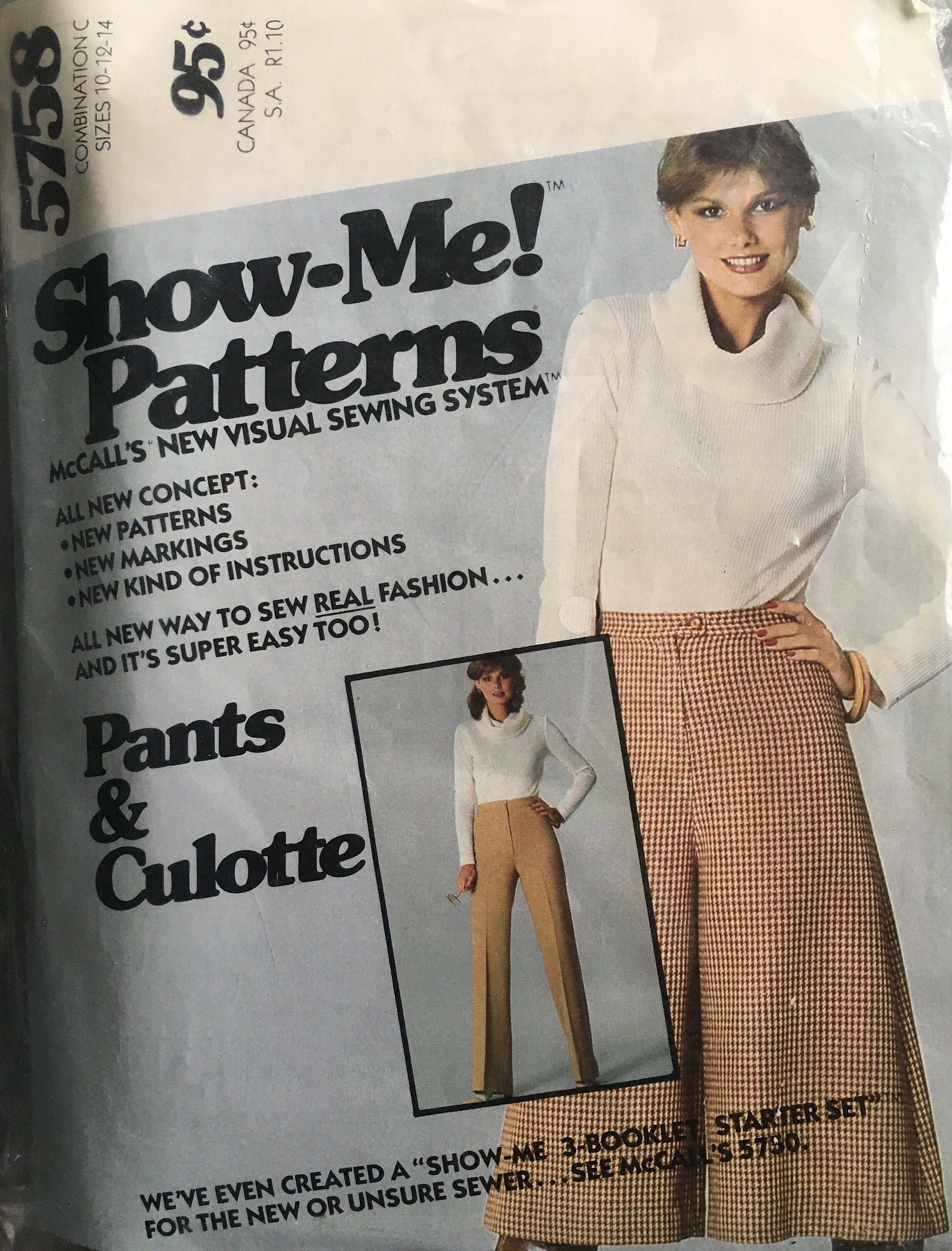 Show-Me! 5758 Sewing Pattern (Vintage) UNCUT