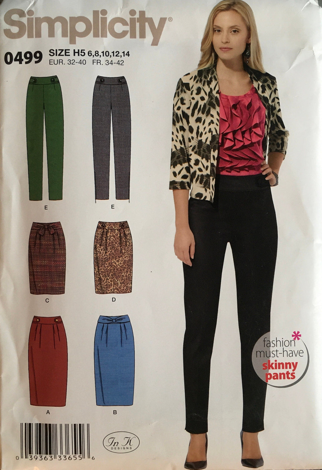 Simplicity 2315 Sewing Pattern UNCUT