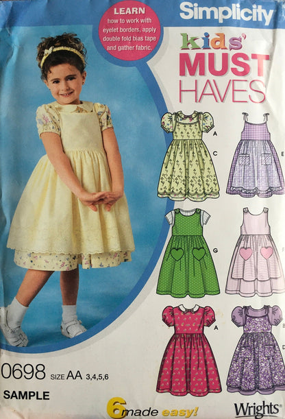 Simplicity 7190 Sewing Pattern (Vintage) UNCUT