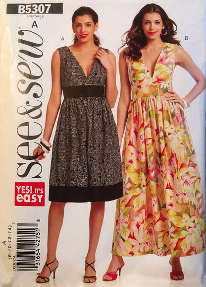 See &amp; Sew 5307 Sewing Pattern (Vintage) CUT