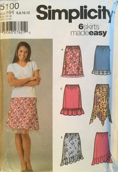 Simplicity 5100 Sewing Pattern (Vintage) UNCUT